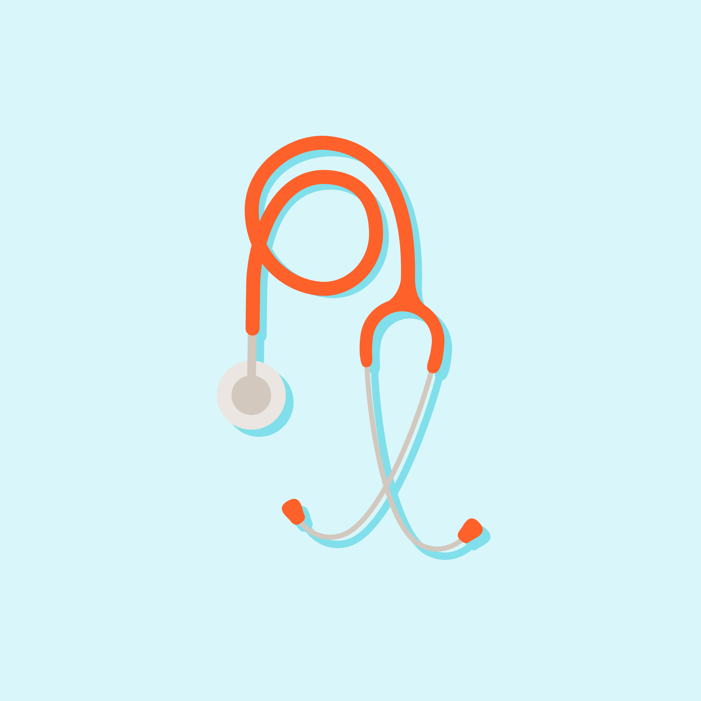 sthethoscope icon illustration