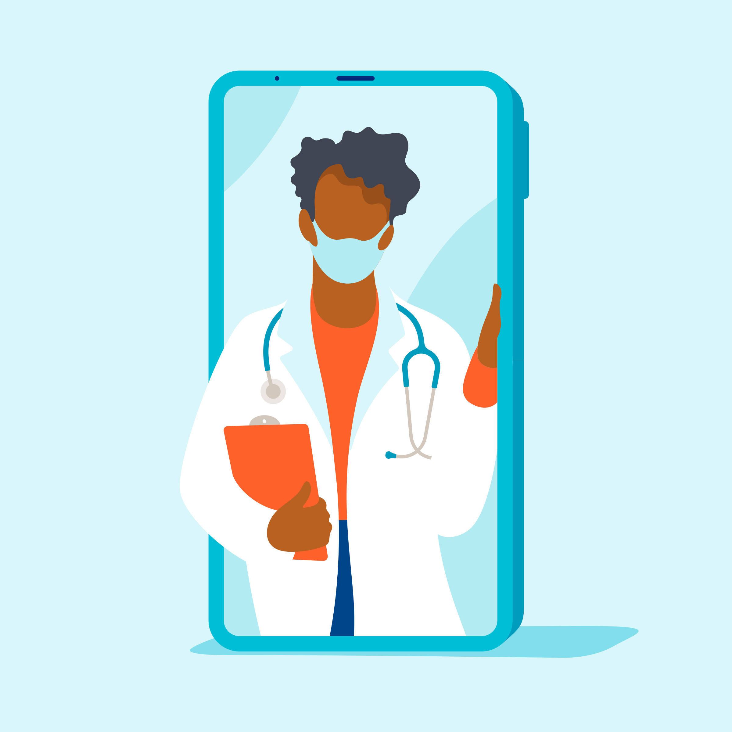 Telehealth illustration